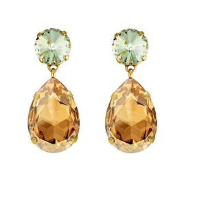NWOT Roxanne assoulin crystal earrings